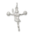 Sterling Silver Cheerleader Charm