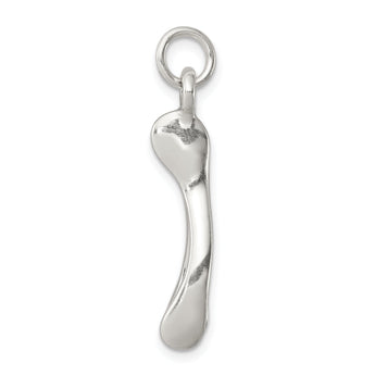 Sterling Silver Antiqued Wish Bone Charm