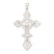 Sterling Silver Polished Large INRI Crucifix Pendant