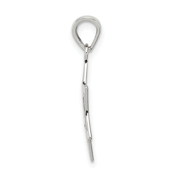 Sterling Silver Antiqued Star of David Pendant