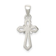 Sterling Silver Polished Cross Pendant