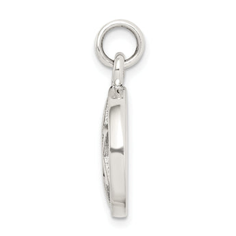 Sterling Silver Antiqued Star of David Pendant