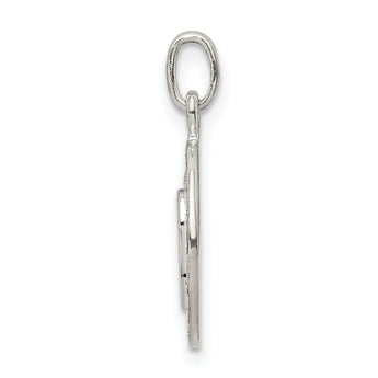 Sterling Silver Enamel MOM Charm