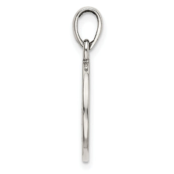 Sterling Silver LOVE YOU TO THE MOON Antiqued Star and Moon Pendant