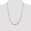 Sophia Jewelers Sterling Silver 925 Women's Polished Beveled Cable Chain Necklace - 24