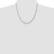 Sophia Jewelers 925 Sterling Silver Polished Women's 14-Inch Curb Chain Necklace - 36