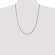 Sophia Jewelers 925 Sterling Silver Polished Women's 14-Inch Curb Chain Necklace - 14