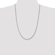 Sophia Jewelers 925 Sterling Silver Polished Women's 14-Inch Curb Chain Necklace - 30