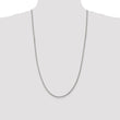 Sophia Jewelers 925 Sterling Silver Polished Women's 14-Inch Curb Chain Necklace - 30