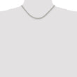Sophia Jewelers Sterling Silver 925 Polished Curb Chain Necklace for Women - 30