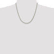 Sophia Jewelers Sterling Silver 925 Polished Curb Chain Necklace for Women - 30