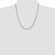 Sophia Jewelers Sterling Silver 925 Polished Curb Chain Necklace for Women - 30
