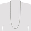 Sophia Jewelers Sterling Silver 925 Polished Curb Chain Necklace for Women - 30
