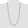 925 Sterling Silver Unisex Polished Curb Chain Necklace 16 - 36