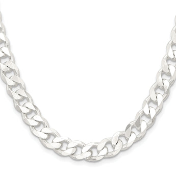 Sterling Silver 9mm Curb Chain