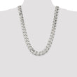 Sterling Silver 16.25mm Curb Chain