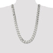 Sterling Silver 16.25mm Curb Chain