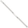 Sterling Silver Curb ID Bracelet
