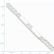 Sterling Silver Curb ID Bracelet