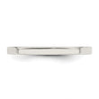 Sterling Silver 2mm Comfort Fit Flat Size 4 Band