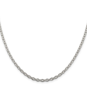 Sterling Silver 3.5mm Cable Chain