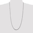 Sterling Silver 3mm Diamond-cut Rope Chain