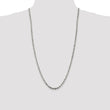 Sterling Silver 3.5mm Diamond-cut Rope Chain