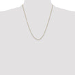 Sterling Silver And Vermeil 1.85mm Diamond-cut Rope Chain