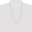 Sterling Silver And Vermeil 1.85mm Diamond-cut Rope Chain