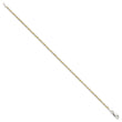 Sterling Silver And Vermeil 1.85mm Diamond-cut Rope Chain