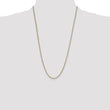 Sterling Silver And Vermeil 2.5mm Diamond-cut Rope Chain