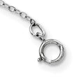 Sterling Silver Diamond and Sapphire Cross Necklace