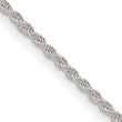 Sterling Silver 1.5mm Solid Rope Chain