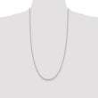 Sterling Silver 2.3mm Solid Rope Chain