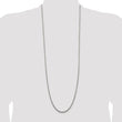 Sterling Silver 2.5mm Solid Rope Chain