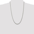Sterling Silver 3mm Solid Rope Chain