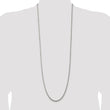 Sterling Silver 3mm Solid Rope Chain