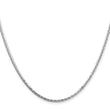Sophia Jewelers Sterling Silver 925 Polished Women's Spiga Chain Necklace - 26