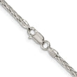 Sophia Jewelers Sterling Silver 925 Polished Women's Spiga Chain Necklace - 26