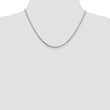 Sophia Jewelers Sterling Silver 925 Polished Women's Spiga Chain Necklace - 26