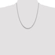Sophia Jewelers Sterling Silver 925 Polished Women's Spiga Chain Necklace - 26
