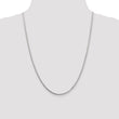 Sophia Jewelers Sterling Silver 925 Polished Women's Spiga Chain Necklace - 26