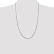 Sophia Jewelers Sterling Silver 925 Polished Women's Spiga Chain Necklace - 26
