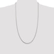 Sophia Jewelers Sterling Silver 925 Polished Women's Spiga Chain Necklace - 26