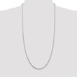 Sophia Jewelers Sterling Silver 925 Polished Women's Spiga Chain Necklace - 26