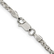 Sterling Silver 925 Diamond-Cut Spiga Chain Necklace 16 Polished Finish - 20