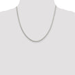 Sterling Silver 925 Diamond-Cut Spiga Chain Necklace 16 Polished Finish - 20