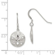 Sterling Silver Sand Dollar Earrings