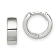 Sterling Silver Hinged Hoop Earrings