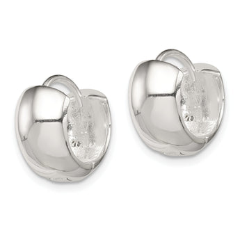 Sterling Silver Hinged Hoop Earrings